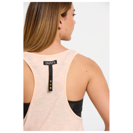 Bodytalk Γυναικεία αμάνικη μπλούζα Asymmetrical Loose Fit Tank Top